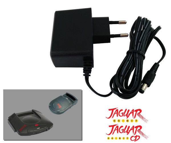 Alimentation secteur régulée pour Atari Jaguar & Jaguar CD avec prise FR