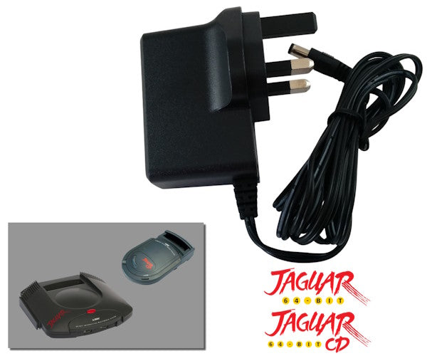 Alimentation secteur régulée pour Atari Jaguar & Jaguar CD avec prise UK