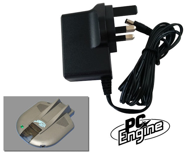 Regulated power supply for NEC PC Engine Shuttle with UK plug