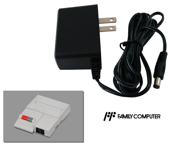 Alimentation secteur régulée pour Nintendo Famicom AV avec prise US