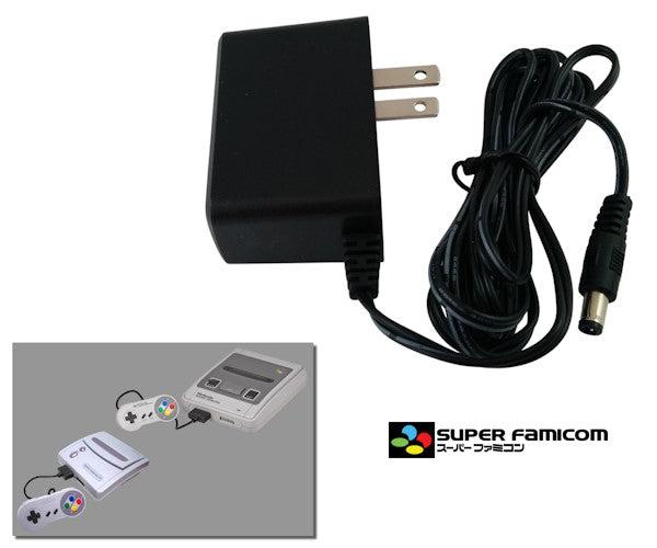 Alimentation secteur régulée pour Nintendo Super Famicom avec prise US