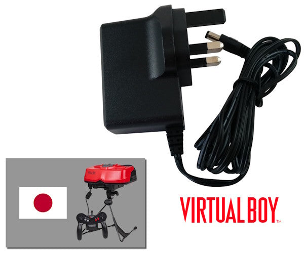 Alimentation secteur régulée pour Nintendo Virtual Boy (Japanese version) avec prise UK