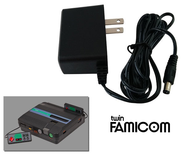 Regulated power supply for Sharp Twin Famicom with US plug