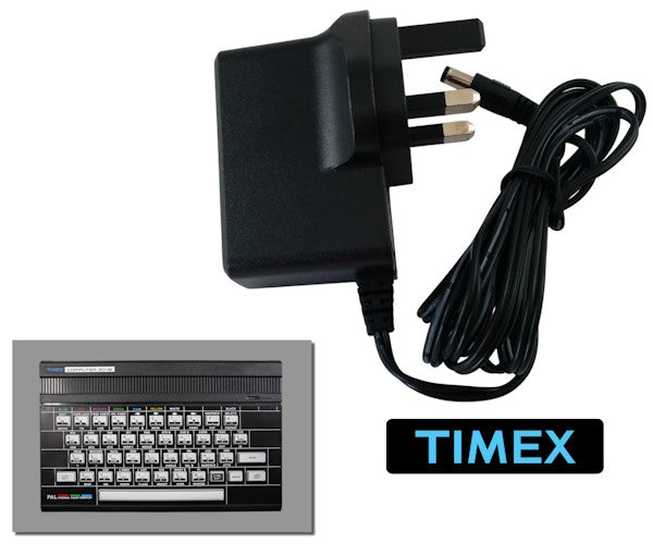 Regulated power supply for Timex Computer 2048 with UK plug