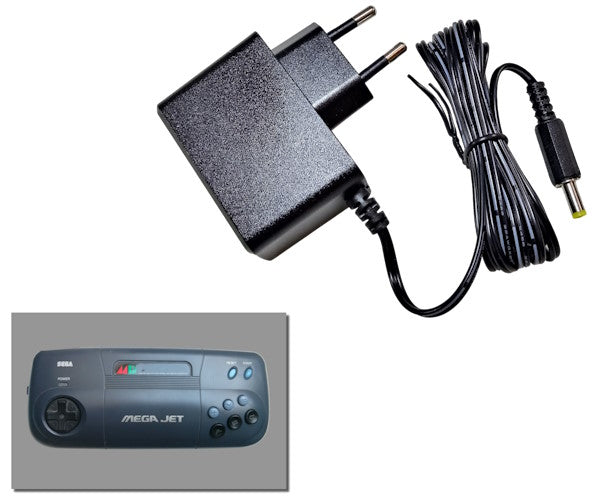 Alimentation secteur régulée pour Sega Mega Jet avec prise FR
