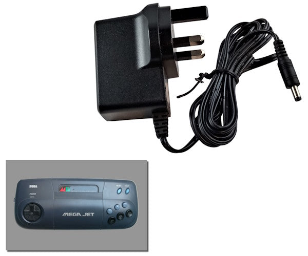 Alimentation secteur régulée pour Sega Mega Jet avec prise UK