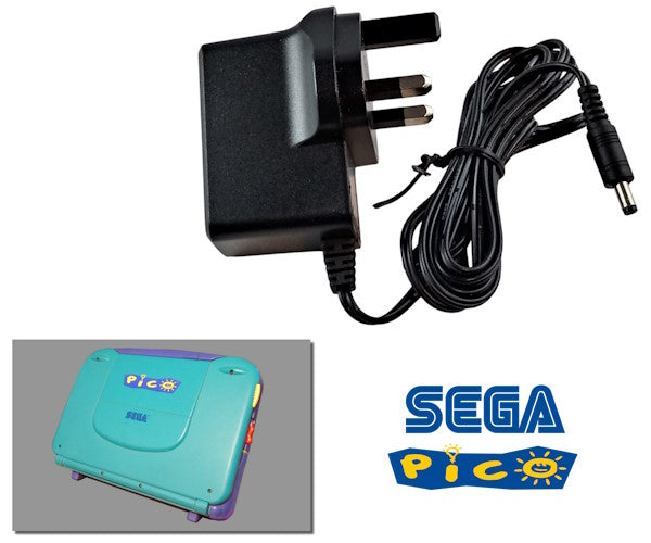 Regulated power supply for Sega Pico with UK plug