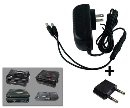 Power Supply All-in-One for Sega Mega Drive / Genesis + CD