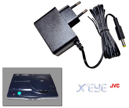 Alimentation secteur régulée pour JVC X'Eye avec prise FR