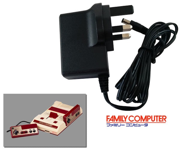 Regulated power supply for Nintendo Famicom with UK plug