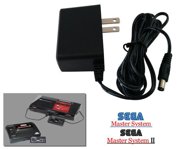 Alimentation secteur régulée pour Sega Master System 1 & 2 avec prise US