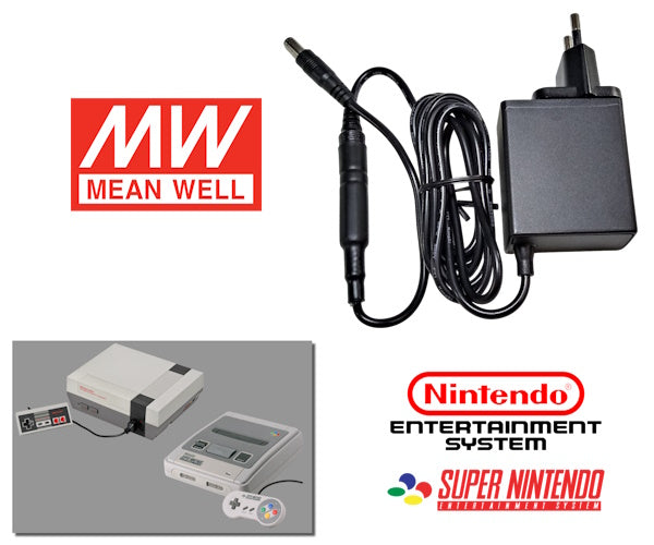 Power Supply for Nintendo NES et SNES