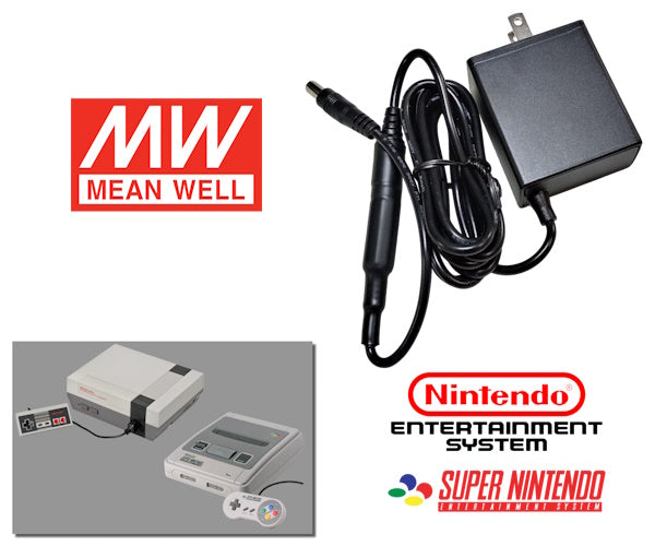 Power Supply for Nintendo NES et SNES