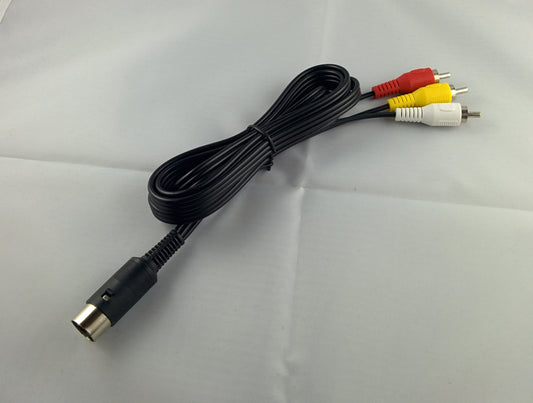 Composite AV Cable for Commodore 16, 64, 128, Plus/4 and VIC 20
